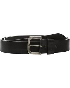 Ремень Unisex Carhartt Bridle Leather Classic Buckle Belt, цвет Black/Nickel Roller Finish