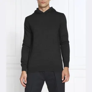 Свитер обычного кроя с добавлением шерсти и кашемира Oscar Jacobson, черный