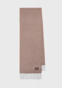 Кашемировый шарф с укороченным логотипом