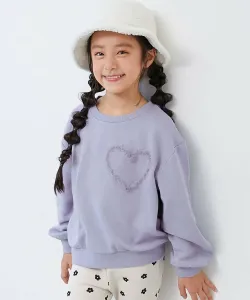 Толстовка на флисовой подкладке с тюлевым мотивом, топ-толстовка, осень-зима 2025 Devirock, цвет 010-Heart-G Blue