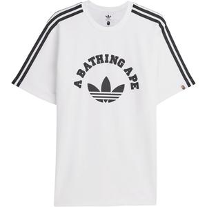 Футболка Bape X Adidas Adidas Originals, белый