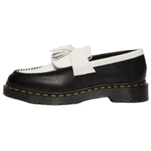 Dr.Martens Adrian BW Loafers из коровьей кожи унисекс черно-белые
