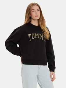 Толстовка свободного кроя Tommy Jeans, черный