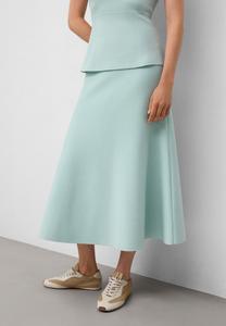 Юбка ADOLFO DOMINGUEZ A-line skirt, Sea Water Green/Green