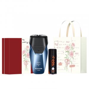 FS889 бритва поворотная с двумя головками плавающая портативная FLYCO, синий