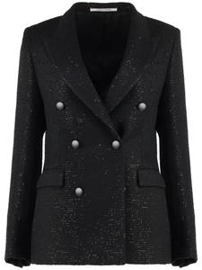 Tagliatore пиджак с пайетками, черный