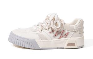 Низкие женские кроссовки для скейтбординга цвета экрю Feiyue, Beige