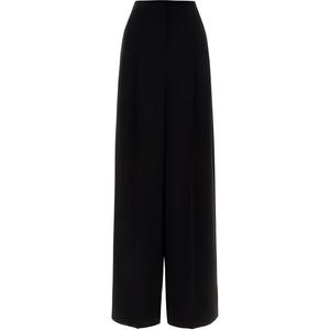 MaxMara Женские повседневные брюки черного цвета