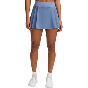 Повседневная короткая юбка женская Lululemon, синий