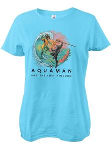 Футболка And The Lost Kingdom Girly Tee синего цвета DC Comics