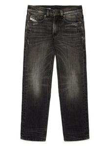 Diesel Kids прямые джинсы 2010 средней посадки, черный