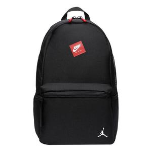 Рюкзак Air Jordan Decorative Zipper School Backpack Unisex Black, черный
