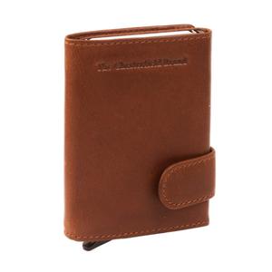 Кошелек The Chesterfield Brand Wax Pull Up Kreditkartenetui RFID Schutz Leder 7 см, коньячный