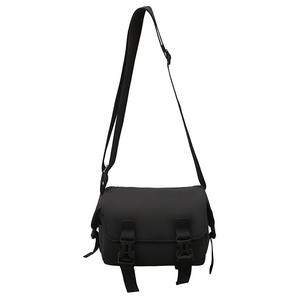WARRIOR Нейлоновая сумка через плечо унисекс черная, Black