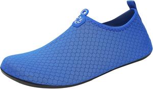 Водные туфли для женщин и мужчин, быстросохнущие акваноски, для плавания, пляжа, бассейна, кемпинга, реки, лодок, рыбалки, каякинга, парусного спорта Generic, небесно-голубой