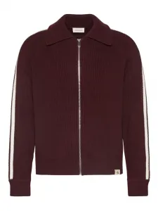 Кардиган в полоску на молнии Calvin Klein Jeans, коричневый