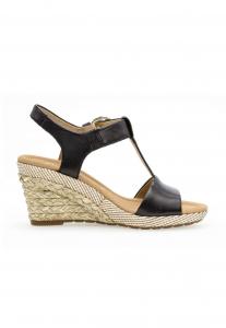 Босоножки на танкетке Sandali con tacco Gabor Comfort, черный