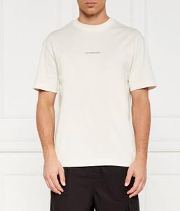 Футболка Calvin Klein Jeans Regular Fit с картой города, экрю