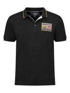 Футболка поло Karite Geographical Norway, черный