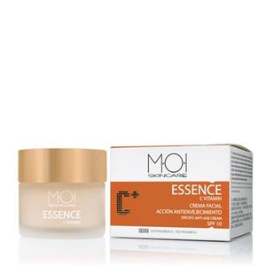 Крем для лица Essence Anti-Aging SPF 10 с витамином C - Без парабенов Moi Moises Campo