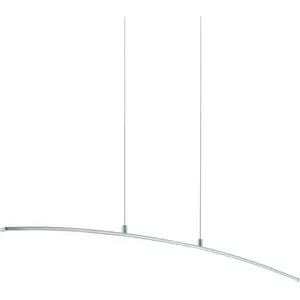 Подвесной светильник EGLO «LASANA», 1 лампочка, источник света Светодиодная панель | Постоянно встроенный светодиод, подвесной светильник, подвесной светильник, цвет weiß/chromfarben