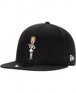 Мужская черная регулируемая бейсболка The Flintstones Wilma 9FIFTY Snapback New Era