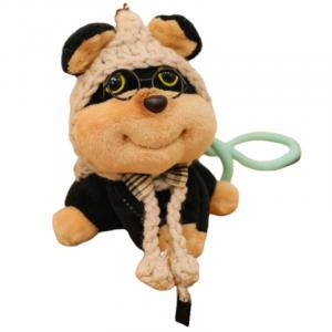 Bee Dog, Bear Xiu Di Color Ribbon Collection кукла плюшевый брелок высота 13см Small bubble, Gentleman'S
