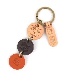 Кожаный брелок-подвеска Il Bisonte