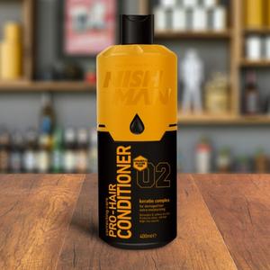 02 Pro-Hair Шампунь Кератиновый Комплекс 400 мл Nishman