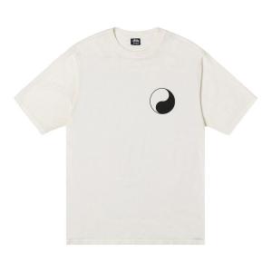 Футболка Stussy x Our Legacy Work Shop Yin Yang Pigment Dyed Tee 'Natural', кремовый