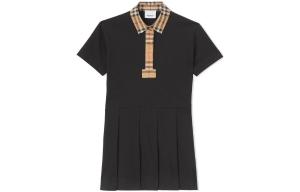 Детское платье Burberry Kids, цвет Black