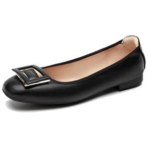 Повседневные однобортные туфли женские QUICHESHOES, Black