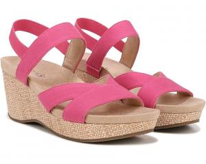 Сандалии LifeStride Danita Strappy Wedge, цвет French Pink