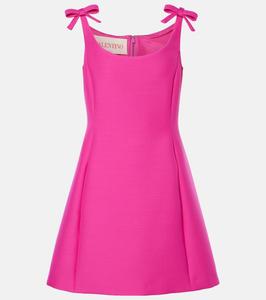 Мини-платье Crepe Couture Valentino, цвет pink pp