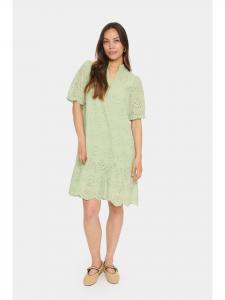 SAINT TROPEZ Платье GeleksaSZ, прямого кроя, цвет дымчато-зеленый
