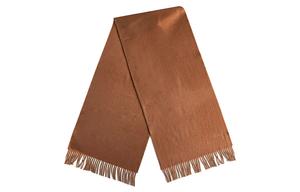 Zzegna Вязаный шарф мужской коричневый, Brown