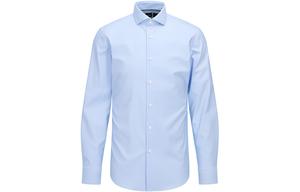 Hugo Boss Мужская рубашка светло-голубого цвета