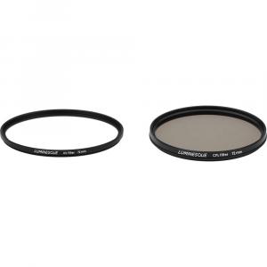 Набор фильтров Luminesque 72mm Circular Polarizer and UV Slim PRO UVS-CPKS72