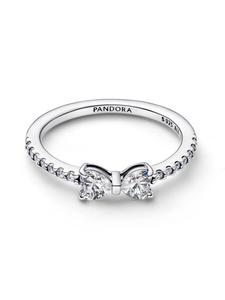 Кольцо Pandora Sparkling Bow Ring, стерлинговое серебро