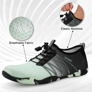 Водноспортивная обувь ATHMILE для мужчин и женщин, обувь для реки, для плавания, пляжа, озера, бассейна, акваносок, босиком, быстро сохнущие, для походов, серфинга, каякинга, необходимые на круизном лайнере, черный