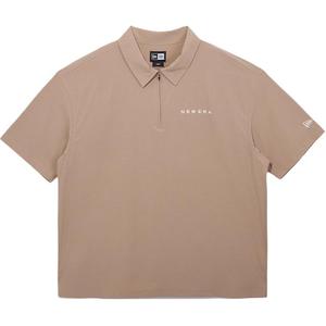 New Era Унисекс поло цвета хаки