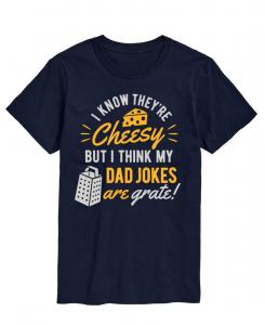 Мужская футболка с коротким рукавом "Забавные папины шутки" AIRWAVES, Blue