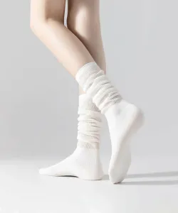 Двусторонние прозрачные высокие носки Aimoha - Select -, цвет White