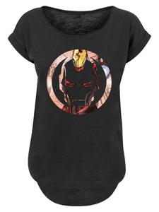 Футболка F4NT4STIC Marvel Iron Man Montage Symbol, Black