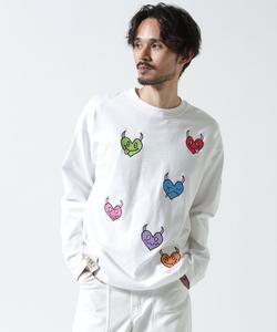 Футболка MALTI HEART с длинными рукавами B'2Nd, цвет White