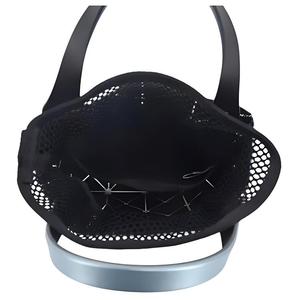 Люминесцентный коробчатый поливинилхлоридный ризин сумка-шоппер мини унисекс ярко-синий ISSEY MIYAKE