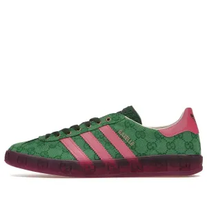 Кроссовки x gucci gazelle Adidas, зеленый