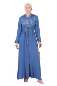 Платье MODAMIHRAM, темно-синий/сапфировый/пыльно-синий