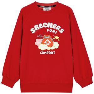 Детская толстовка Skechers, красный