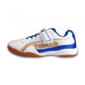 Нескользящие, амортизирующие, износостойкие, дышащие, поддерживающие, детские кроссовки для тренировок TIBHAR, белый/синий